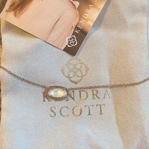 Kendra Scott gold Elisa necklace